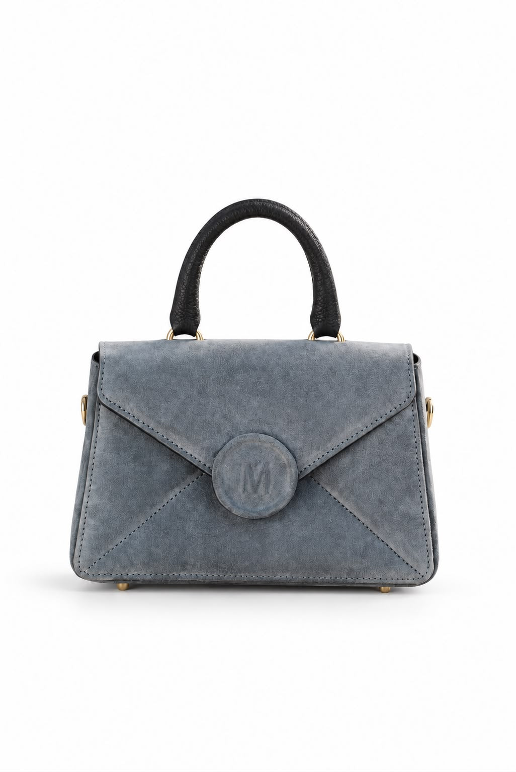 Letters Mini — Grey Suede